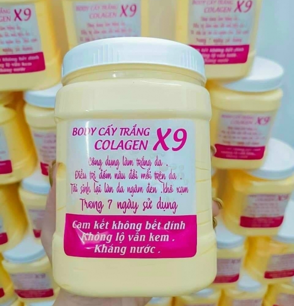 Body Cấy Trắng Collagen X9
