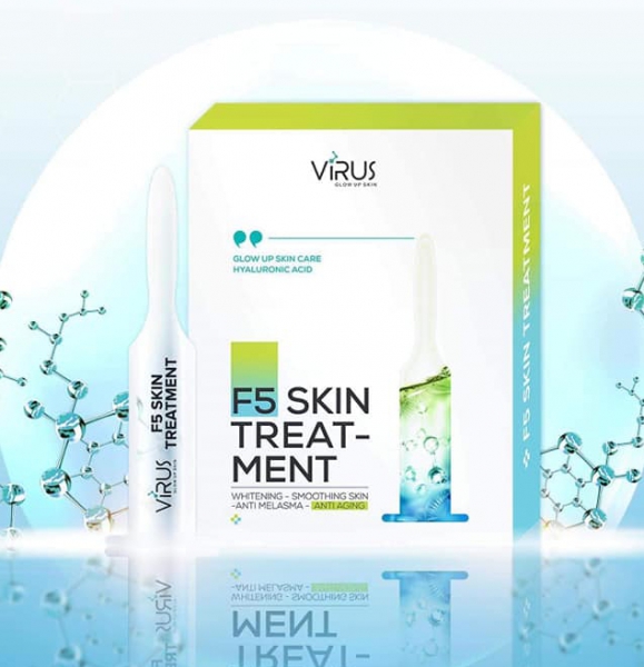 Men Đổi Màu Da Vi Sinh VIRUS F5 Skin Treatment