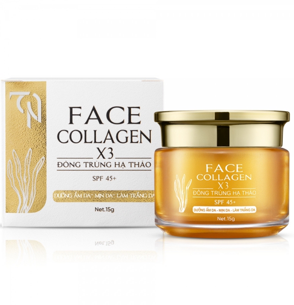 Kem Face Collagen X3 Đông Trùng Hạ Thảo