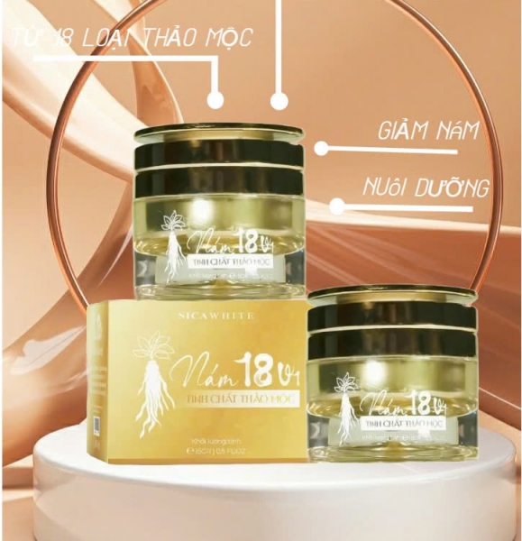Kem Nám 18 Vị Sica White