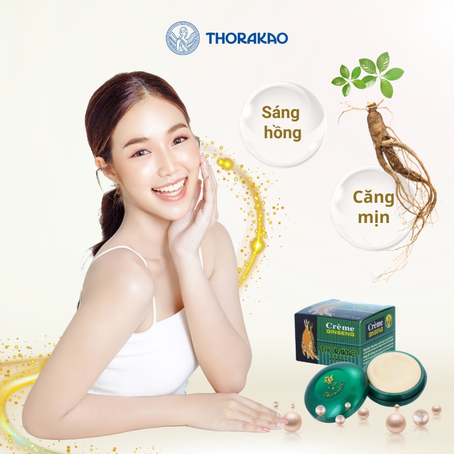kem sâm thorakao dưỡng da trắng hồng mờ thâm hiệu quả