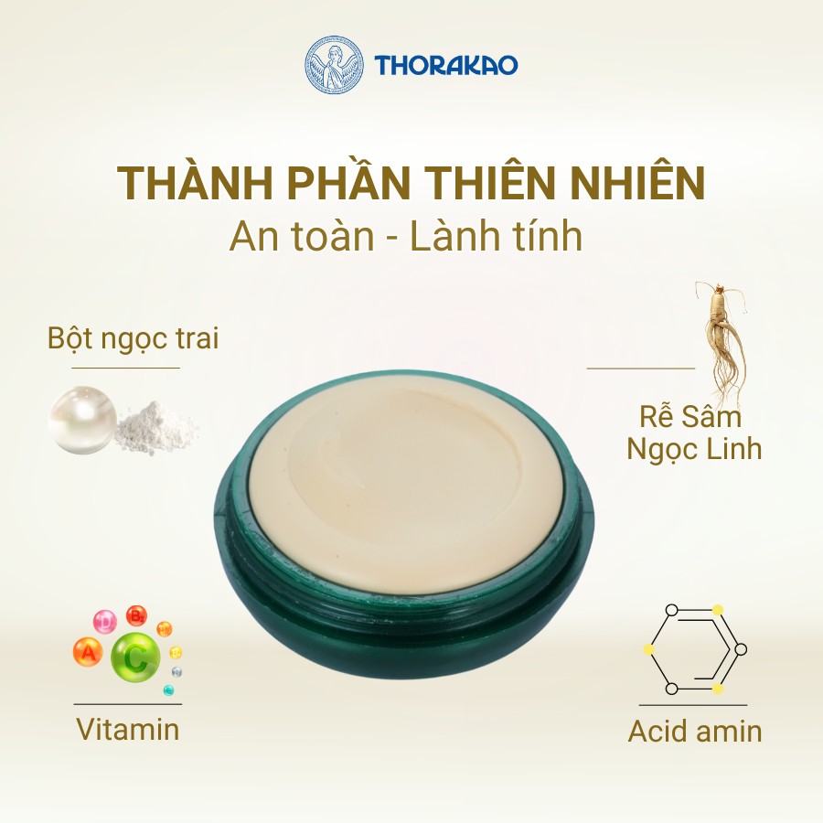 kem sâm thorakao chiết xuất từ sâm ngọc linh